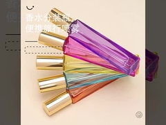 Garrafa nova quadrada do pulverizador de perfume da garrafa de vidro do perfume da garrafa do pulverizador 10ml do ponto