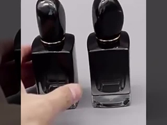 Garrafa preta do pulverizador de perfume da garrafa de perfume 50ML gradualmente