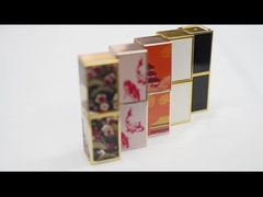 Tubos vazios feitos sob encomenda do batom dos recipientes do brilho do bordo do OEM com preço de grosso