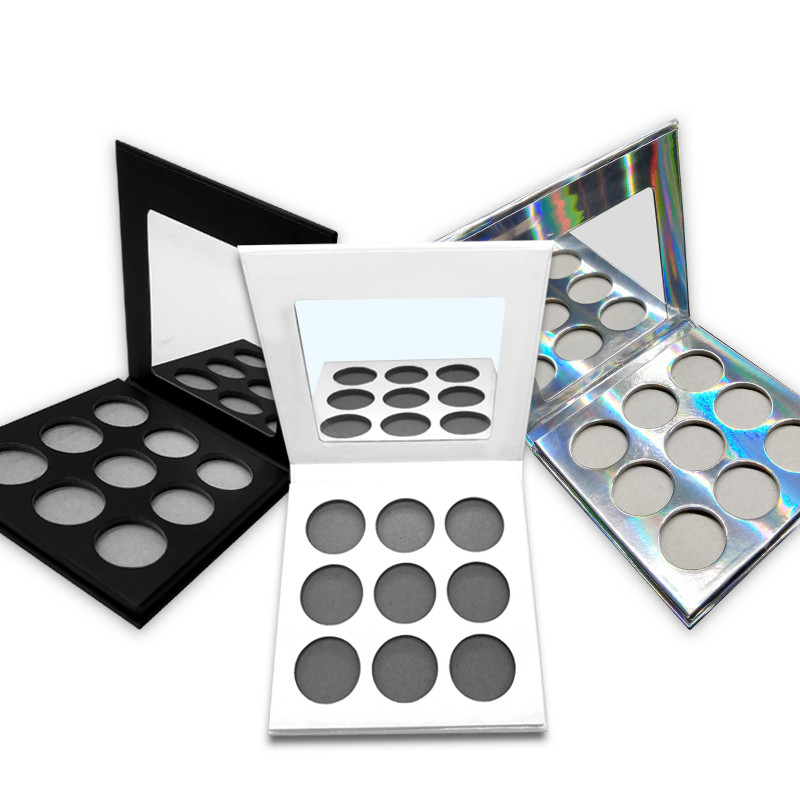 OEM Private Label Empty Eyeshadow Palette With Mirror 12 15 Colors